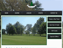 Tablet Screenshot of golfattamarack.com